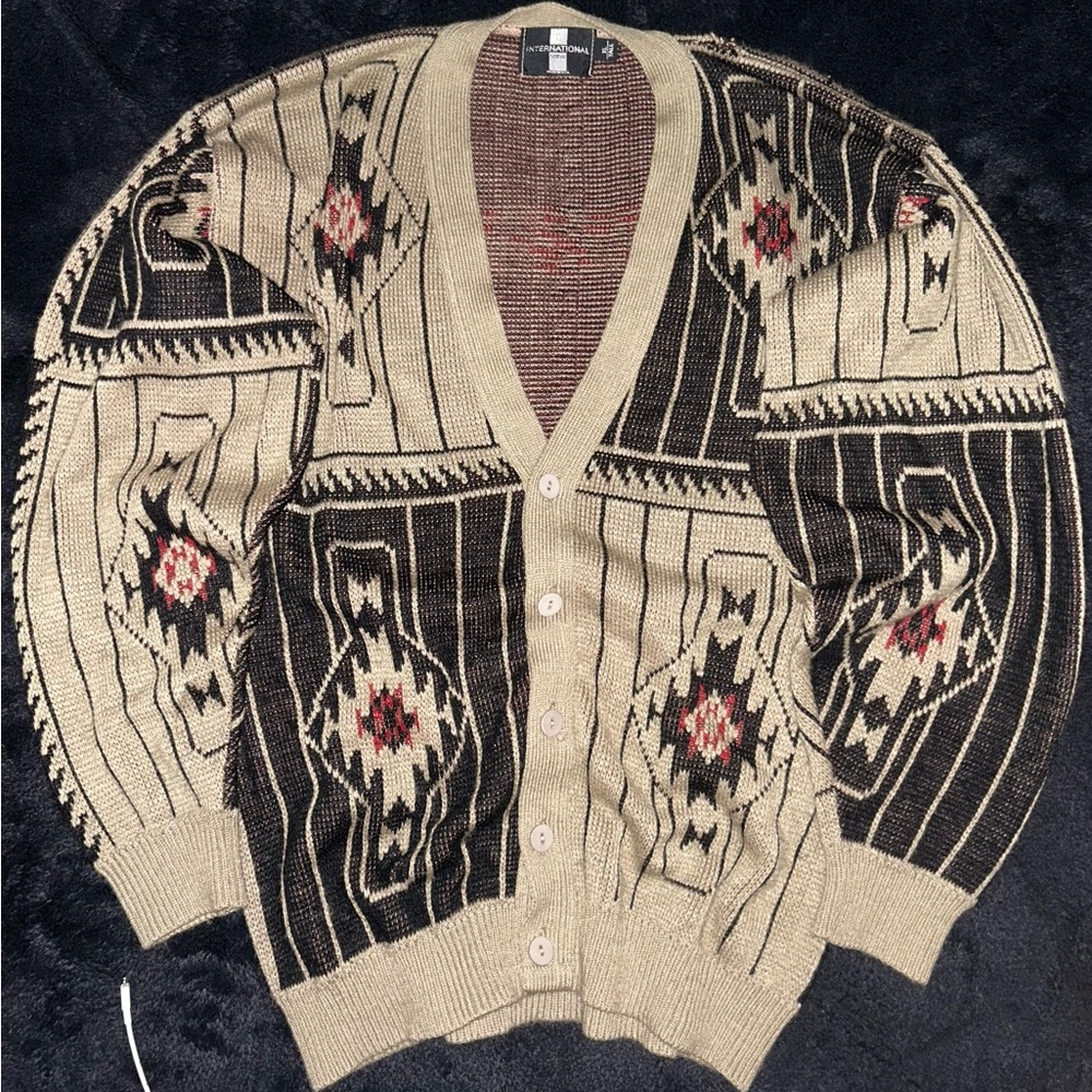 Vintage International View Coogi Style Cardigan
-SizeXL